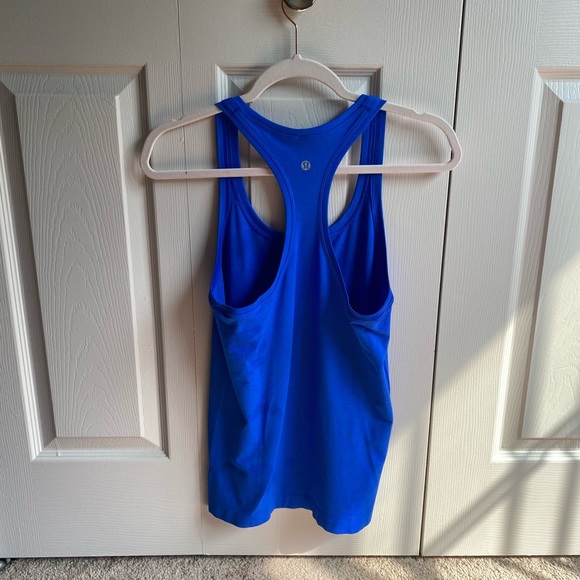 Like New! Lululemon Swiftly Tech 2.0 Tank Cerulean Blue Full Length 6 - Picture 3 of 11